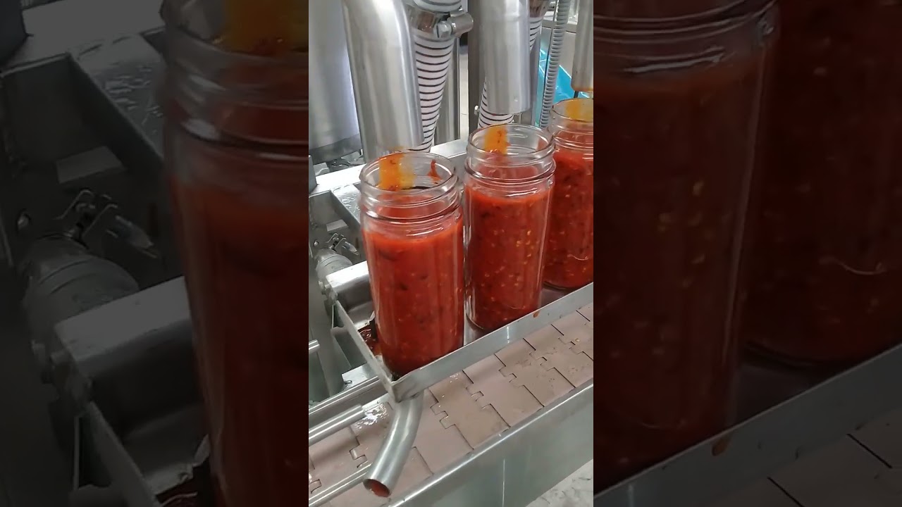 Llenadora de productos con semillas o pulpas