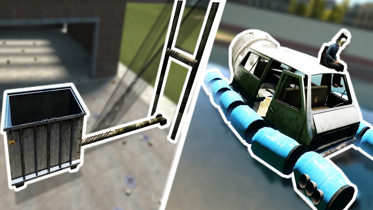 Catapult Challenge Ends in DISASTER in Gmod?! (Garry's Mod Multiplayer Gameplay Roleplay)