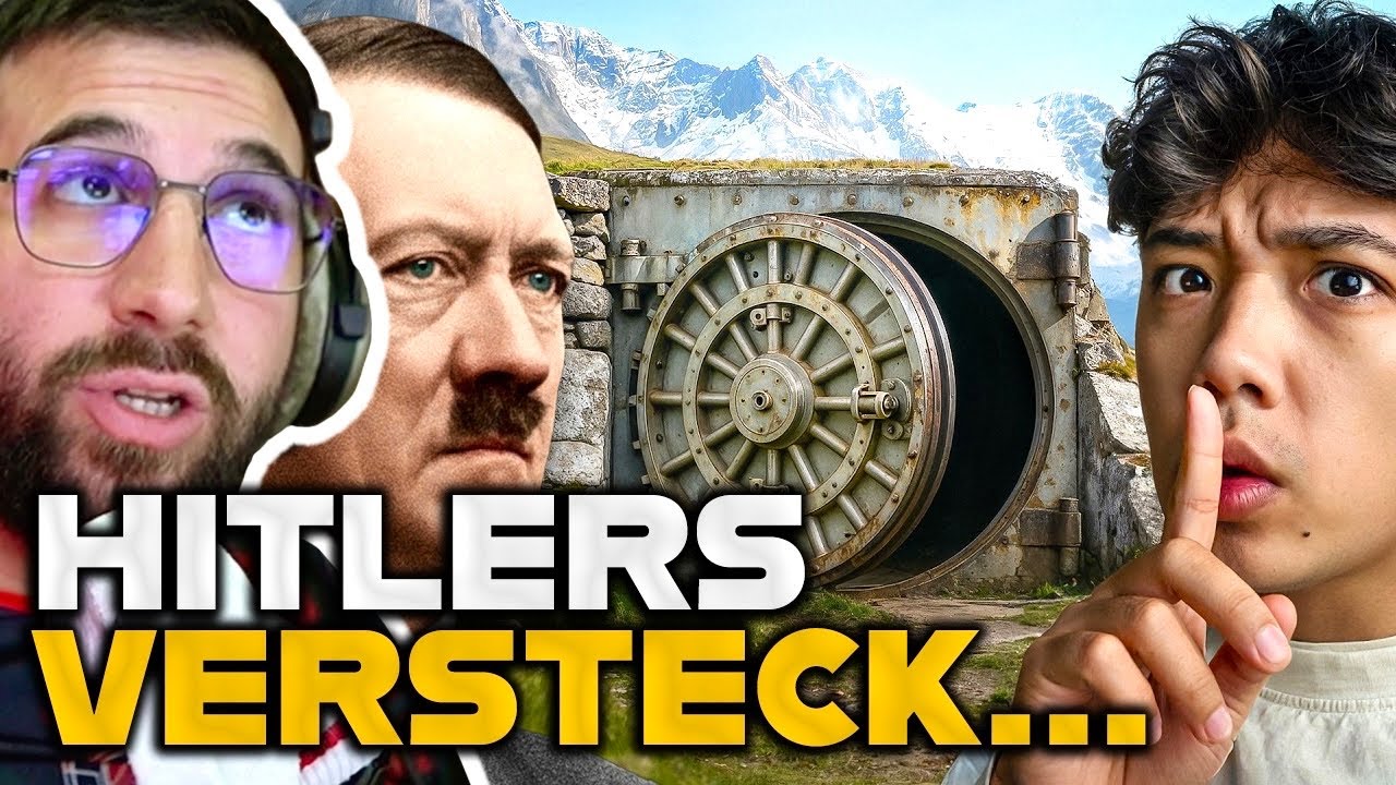 VERSTECK ZUM T&Uuml;RKEN 🇹🇷 ?! 🤔🤣 MertAbi reagiert auf Hitlers geheime Bunker 