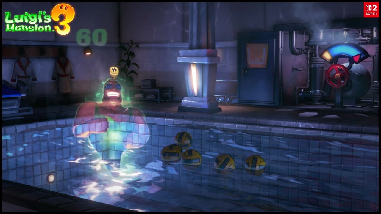 Luigi's Mansion 3 | Planta 13 - Gimnasio + Perseguir al gatito | Switch 2 | #14