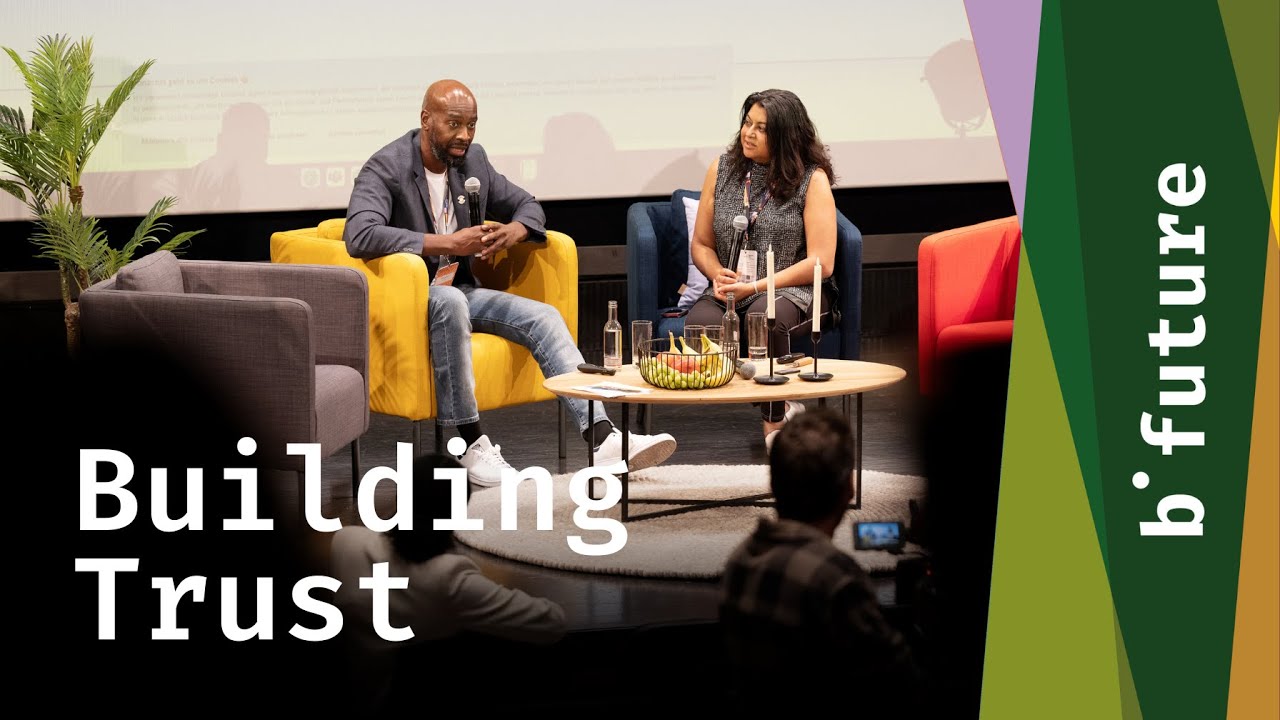 b&deg; future festival 2023: Derrick Cain Aparna Mukherjee &ndash; Trust with Underrepresented Communities