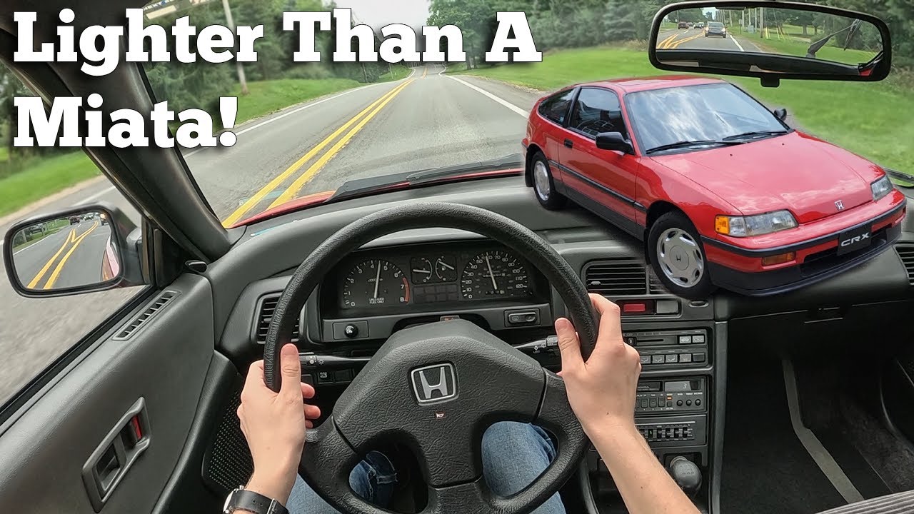 Никогда не скучно! Honda CRX Si 1988 года — Горячий обзор