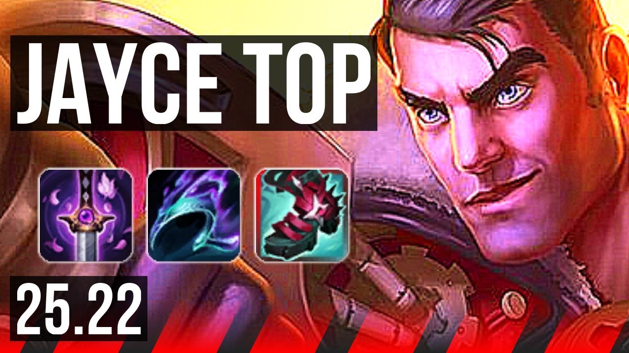 JAYCE vs AATROX (TOP) | 14/0/3, 9 solo kills, Legendary | KR Diamond | 25.22