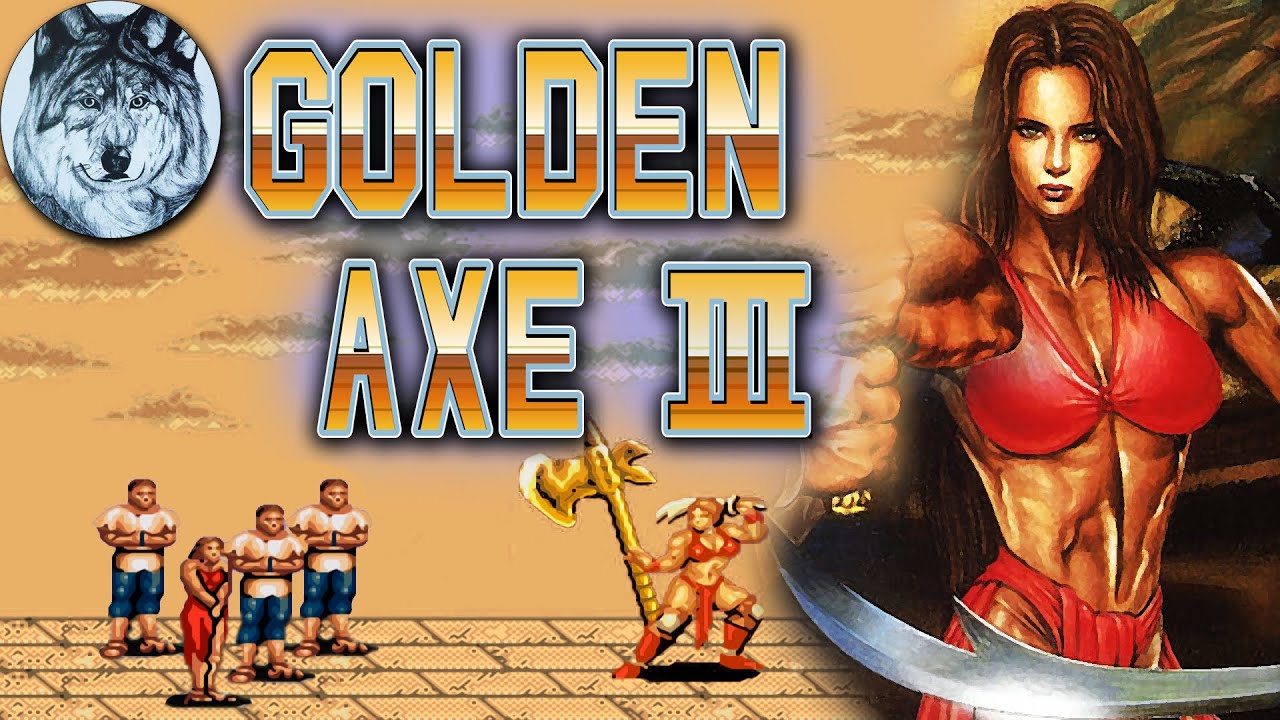 Golden Axe III (Sega Mega Drive). Прохождение за Сару. Игры 90-х. Longplay.