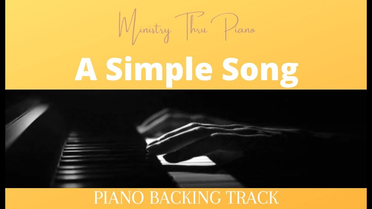 A Simple Song Bernstein PIANO ACCOMPANIMENT