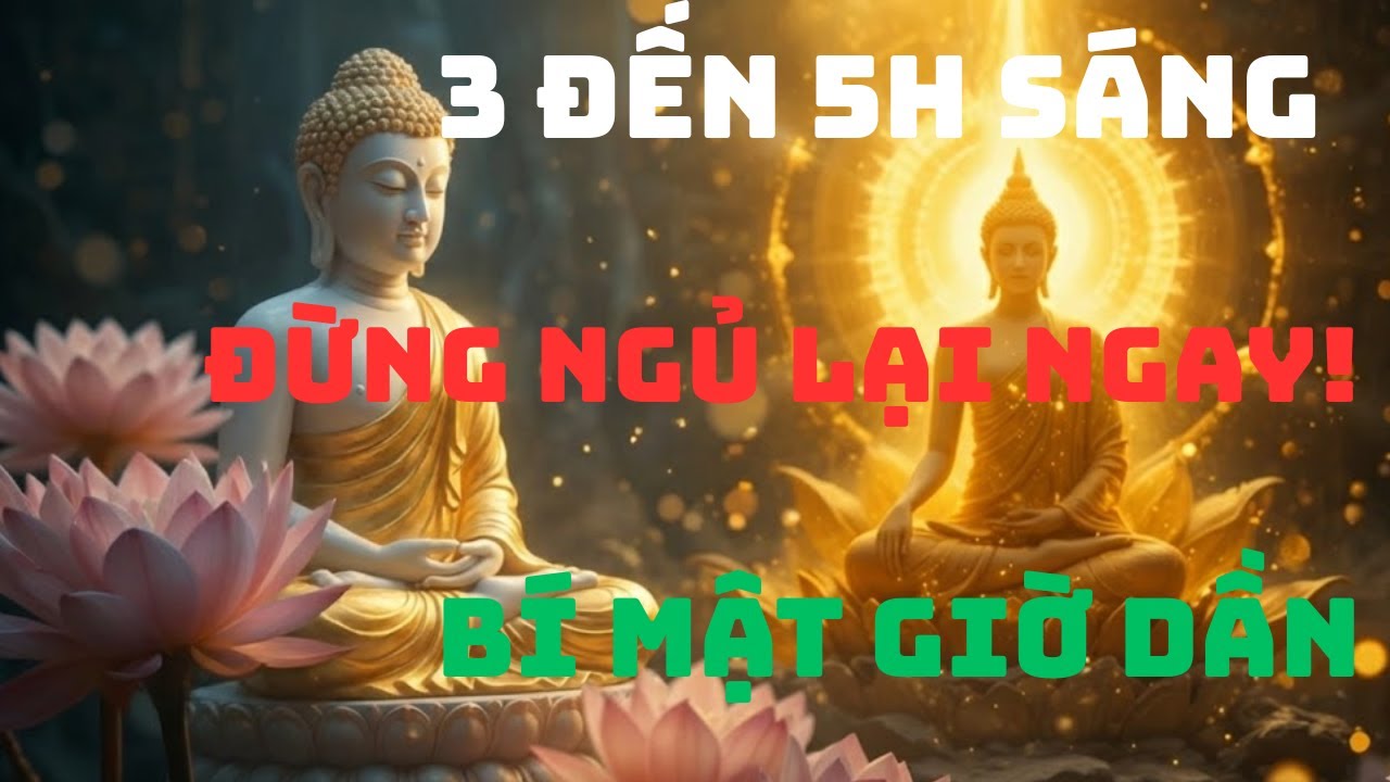 Bí Mật Giờ Dần 3-5h Sáng: Đừng Ngủ Lại Ngay! Niệm 7 Câu Này Để Đổi Vận Ngay Lập Tức.