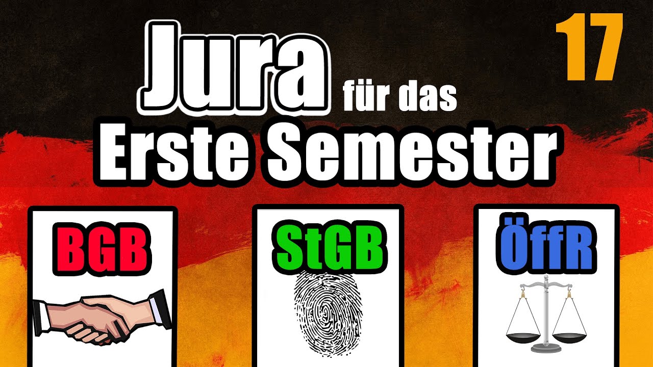 Aggressiv und Defensivnotstand §§ 228, 904 BGB - Erstsemesterreihe 17 - Strafrecht AT VI