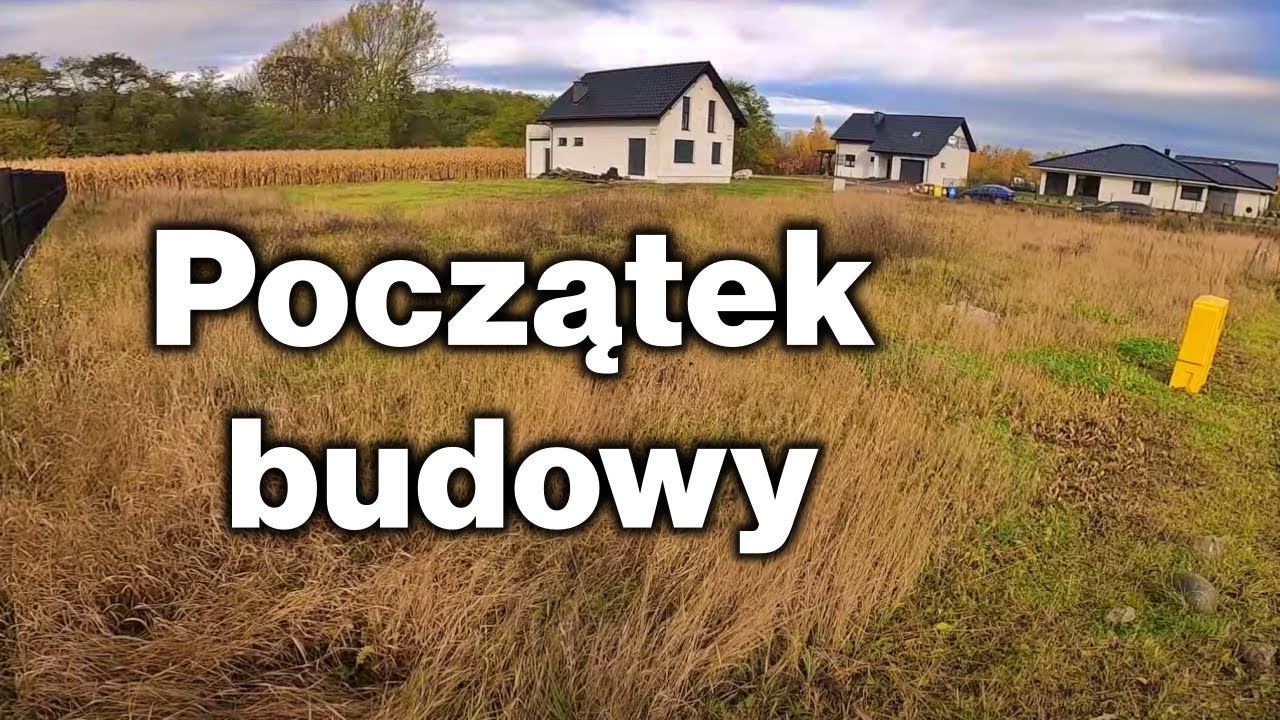 Budowa domu .OD ZERA DO UKOŃCZENIA | Budowa domu jednorodzinnego - Wyznaczanie terenu działki