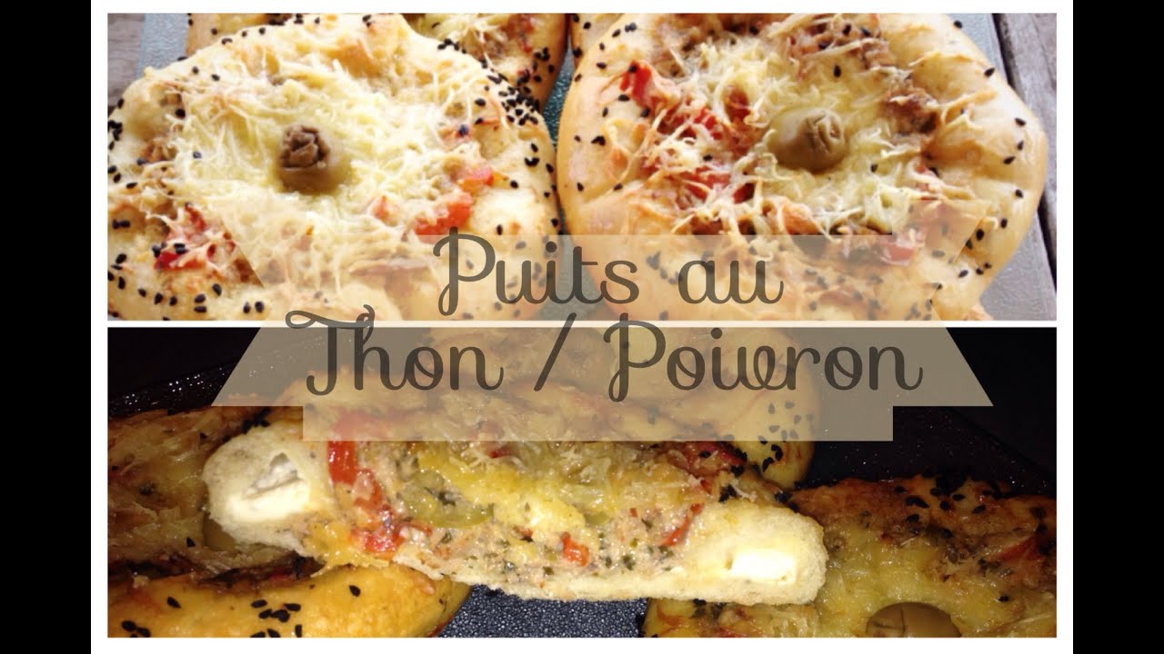 ✮Puits au thon et poivron.