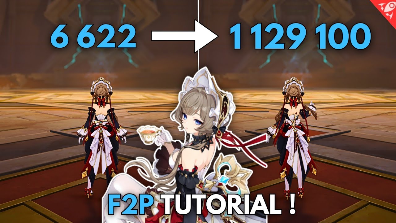 F2P :- C0 Sandrone 1M Damage NUKE Tutorial !! [ Genshin Impact ]