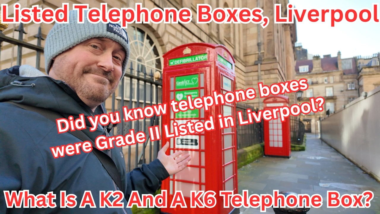 Телефонные будки K2 и K6 в Ливерпуле, внесенные в список охраняемых памятников архитектуры… Кто б...