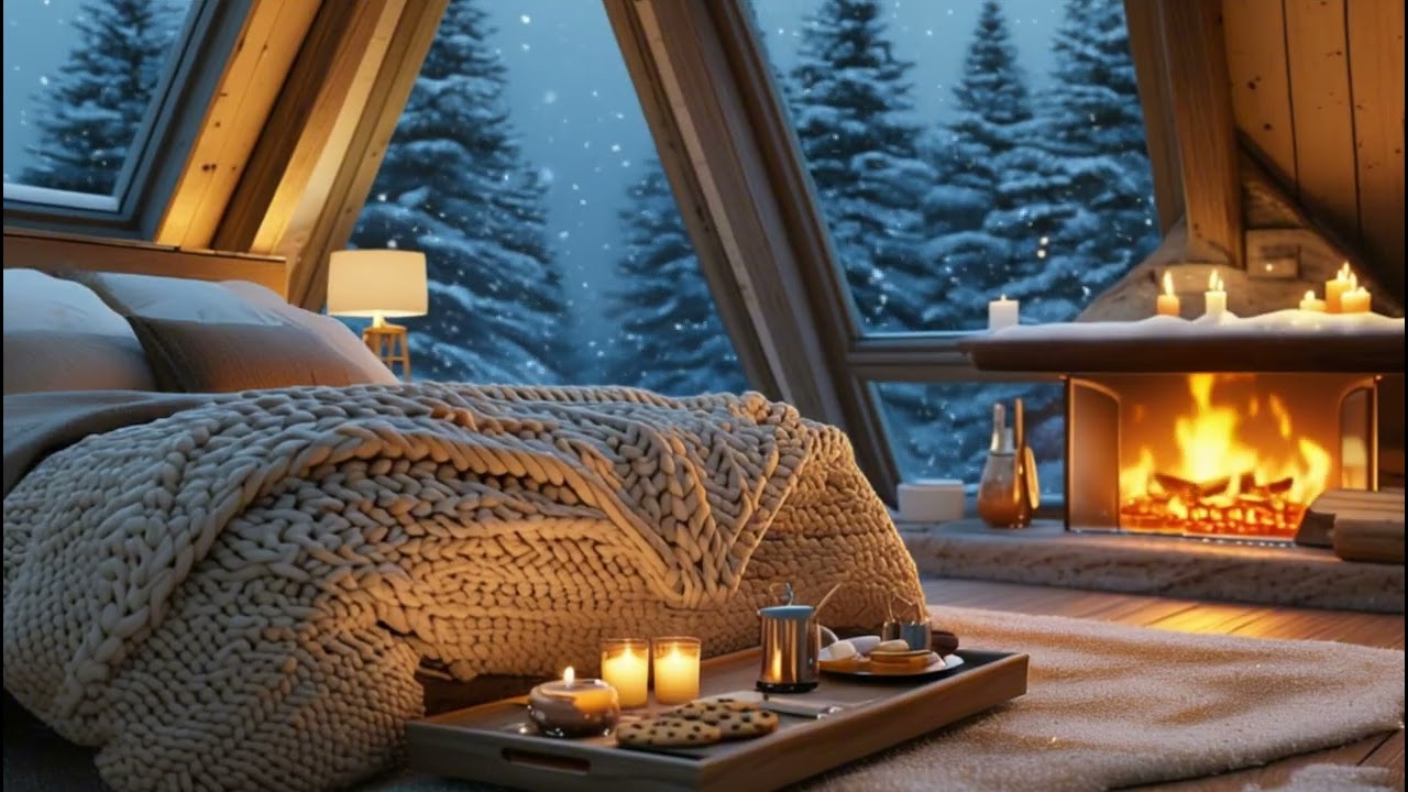 سحر الشتاء في الداخل ✨ Warm & Aesthetic Modern Interior Vibe