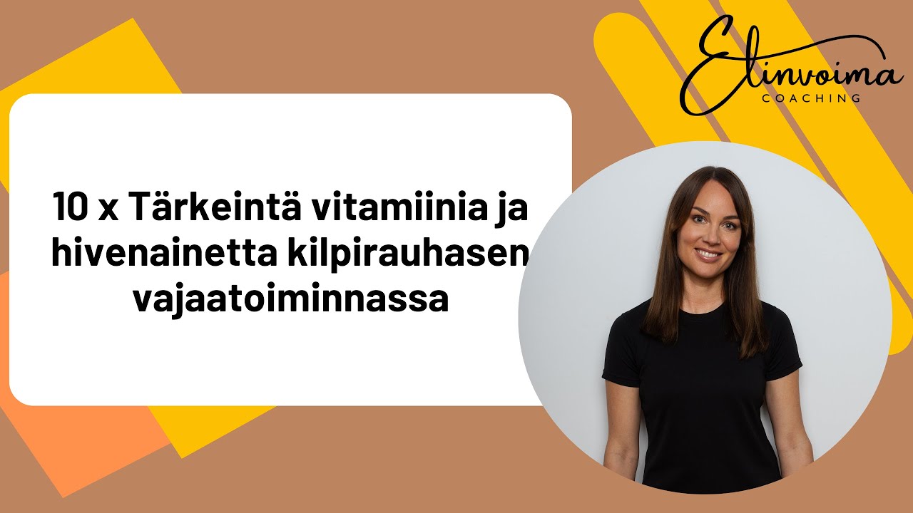 Tärkeimmät lisäravinteet kilpirauhasen vajaatoiminnassa, ja miten mitata arvoja