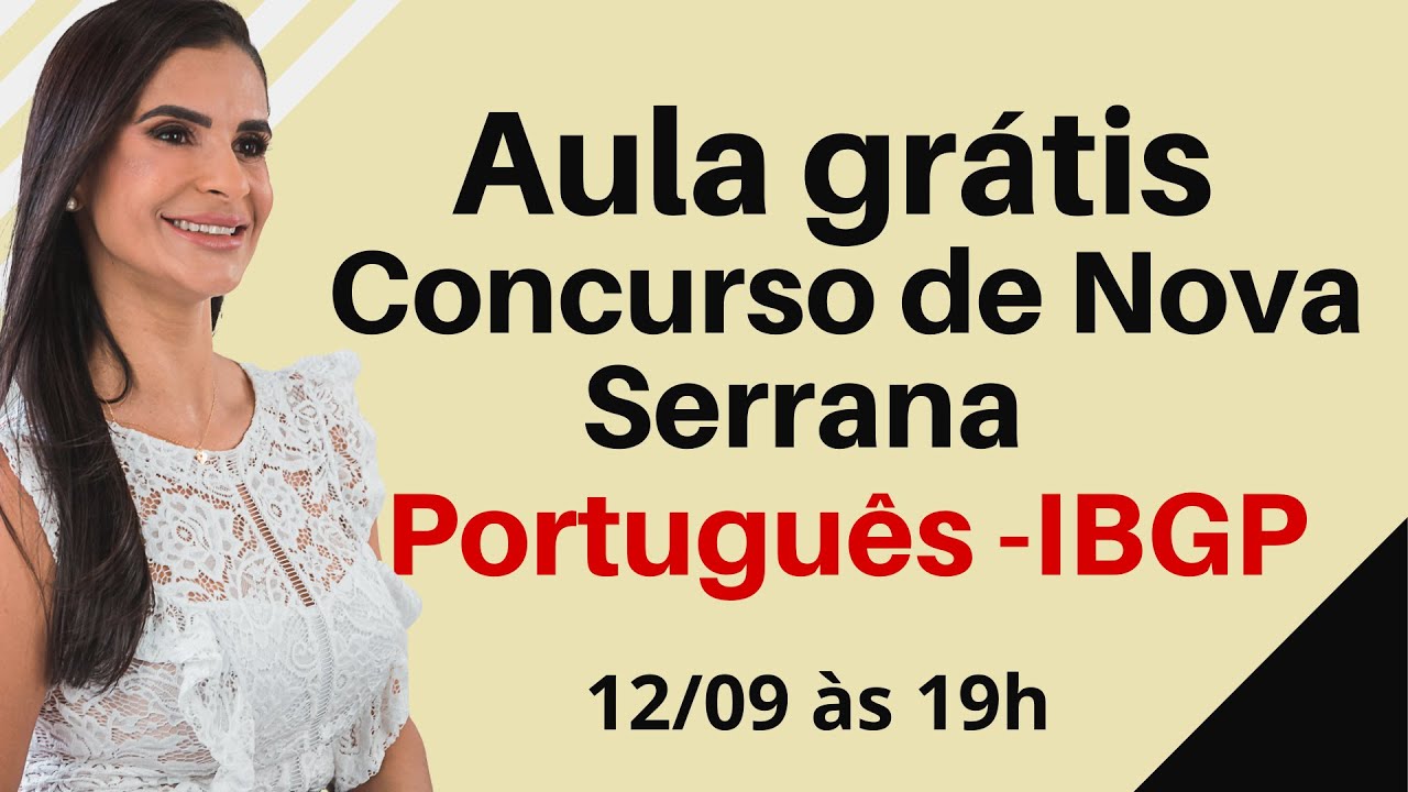 Português para IBGP - Concurso de Nova Serrana