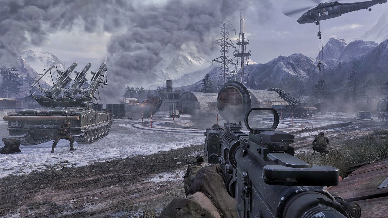 Altay Mountains : Call of Duty 4 Modern Warfare Remastered UHD [ 4K 60FPS ] Gameplay