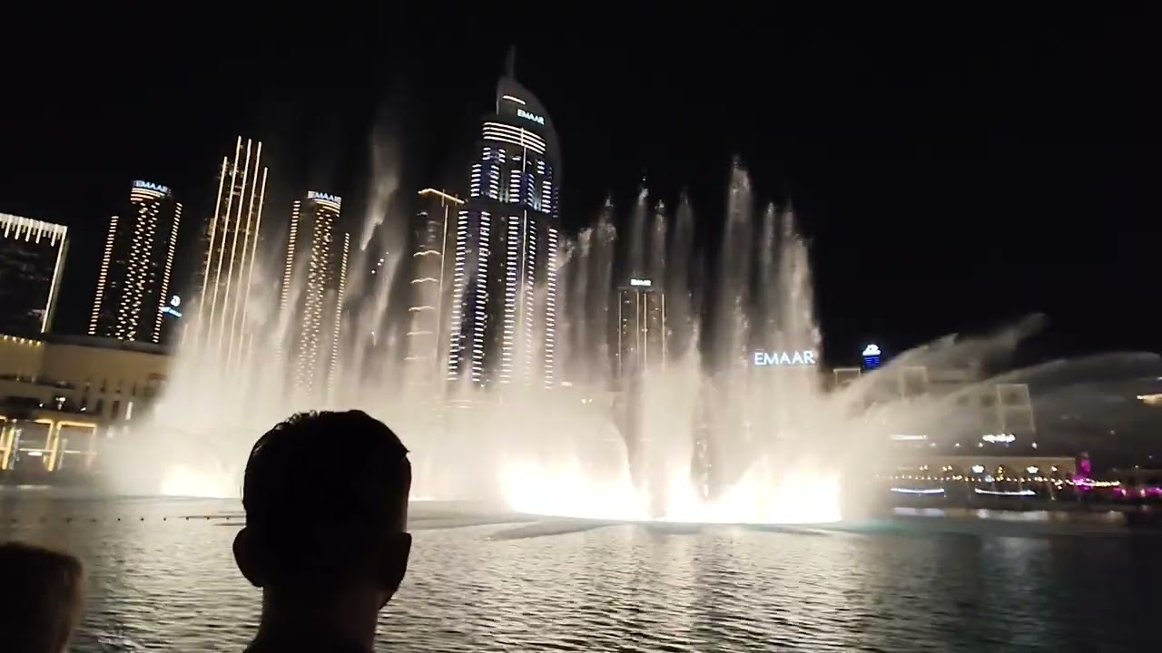 Дубайские фонтаны 2025! (Dubai Fountains)