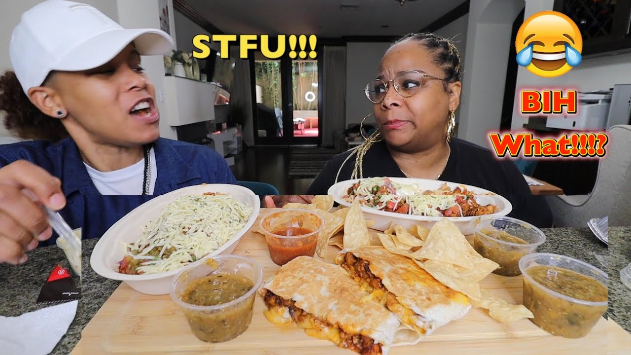 BEING A COMPLETE JERK TO SEE HOW MY CRAZY WIFE REACTS  | CHIPOTLE MUKBANG PRANK