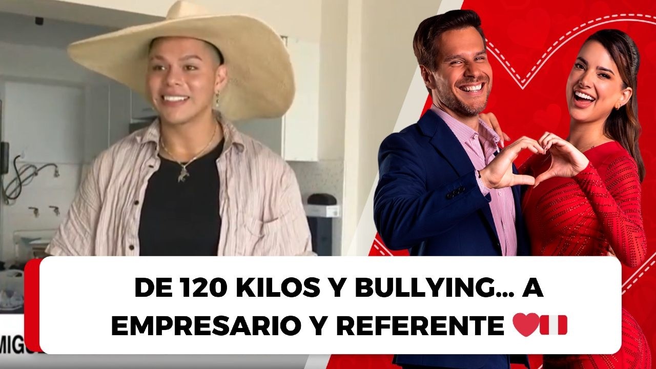 De 120 kilos y bullying… a empresario y referente ❤️🇵🇪