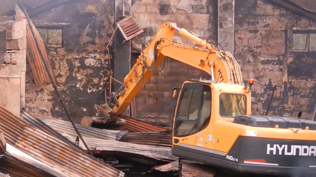The end of the Pinewood Ballroom in Glenville Co Cork
