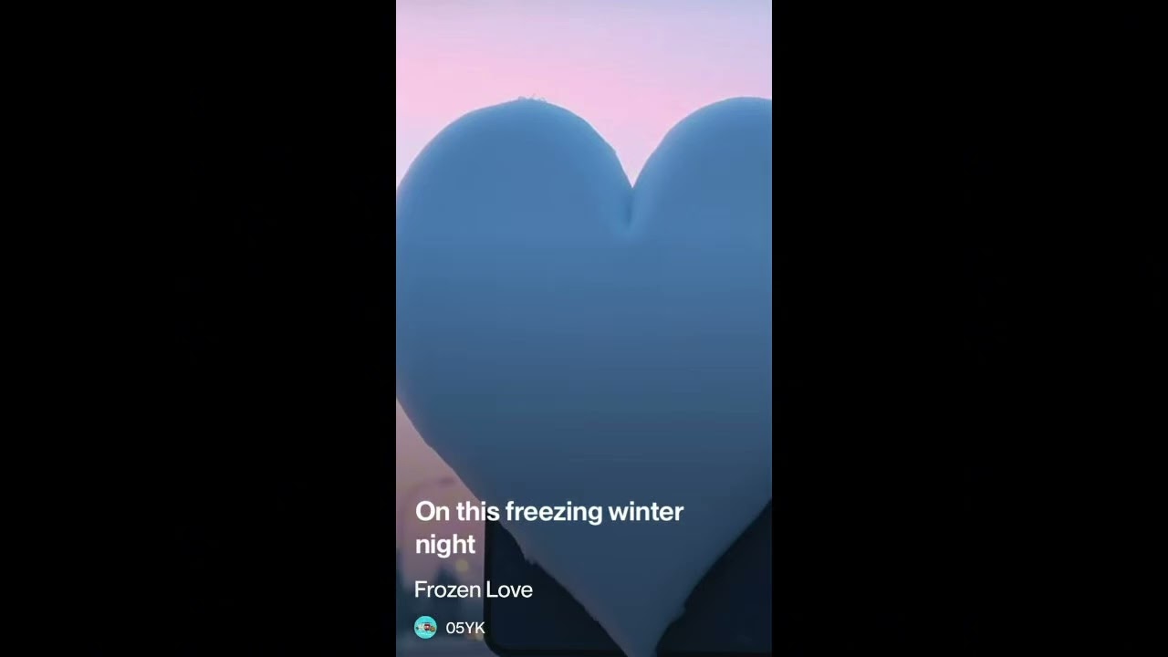 #21凍える片思い,Frozen Love,Winter  night