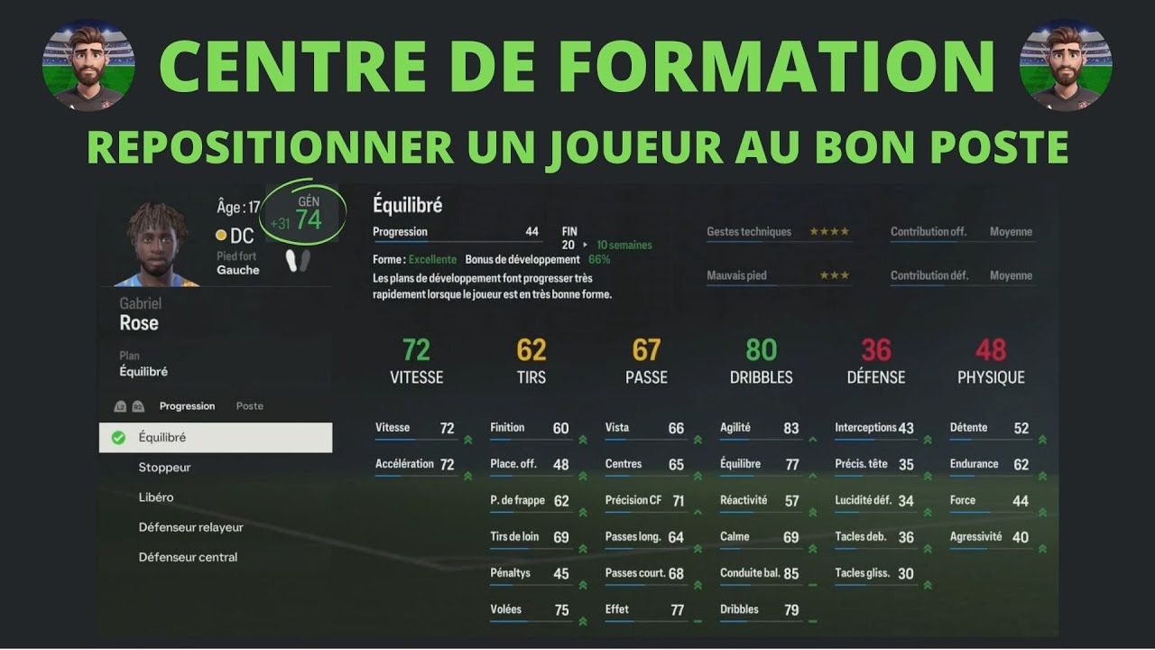 FC 24 | CENTRE DE FORMATION | REPOSITIONNE TES JEUNES !