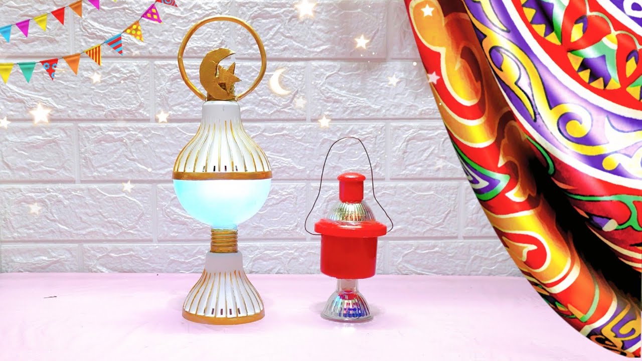 مش هتصدقو عملت فانوس رمضان من إيه!!