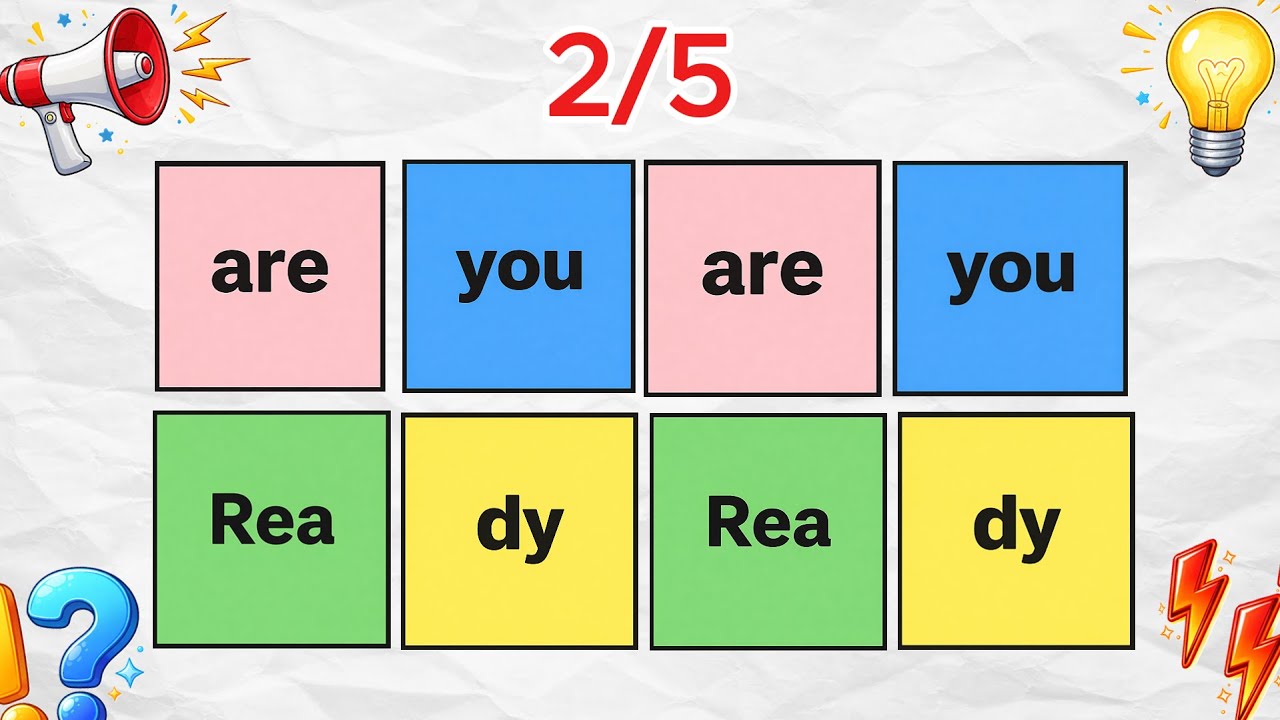 TRY TO SAY THE WORD ON THE BEAT CHALLENGE | 1-2-3 LEVEL Easy Medium Hard