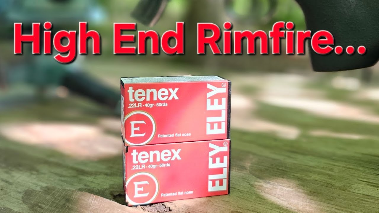 Rimfire Ammo Testing Pt 4: Eley Tenex 50rds at 50yrds