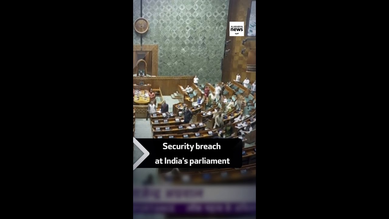 Security breach at India&rsquo;s parliament