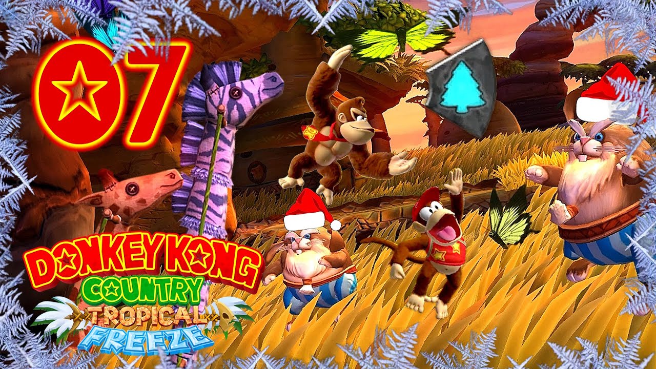 Donkey Kong Country Tropical Freeze🦍🍌❄️ #07 Das Ertragreiche Hoppolis und Groovy Start in La Savanna
