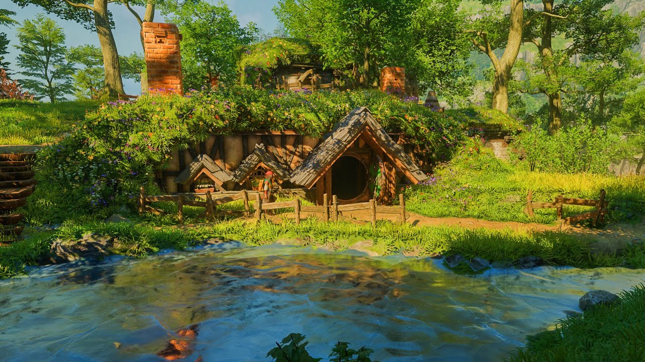 How To Build a Hobbit Hole for the Bard in Enshrouded!