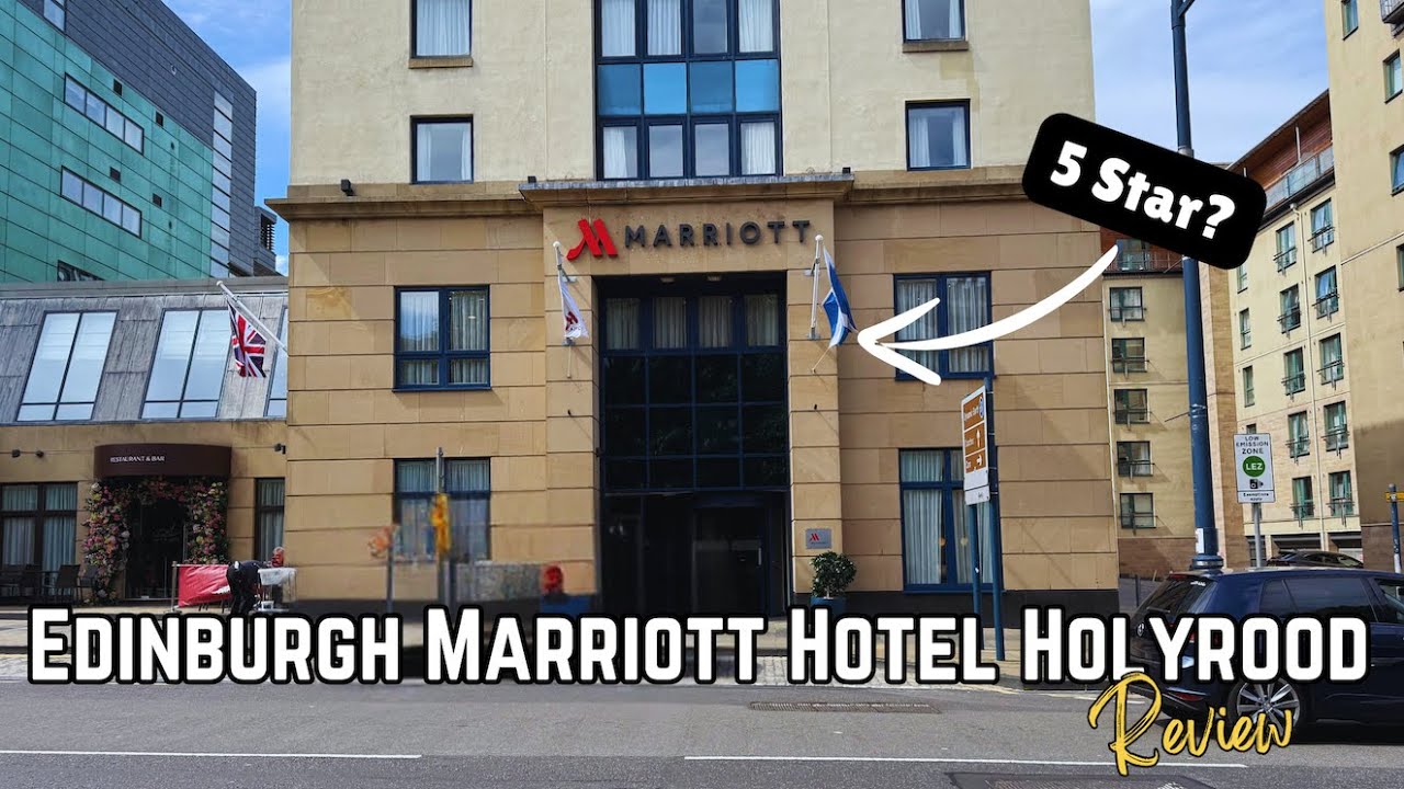 Edinburgh Marriott Hotel Holyrood - [Hotel Review] Room tour, M Club Lounge, & nearby attractions