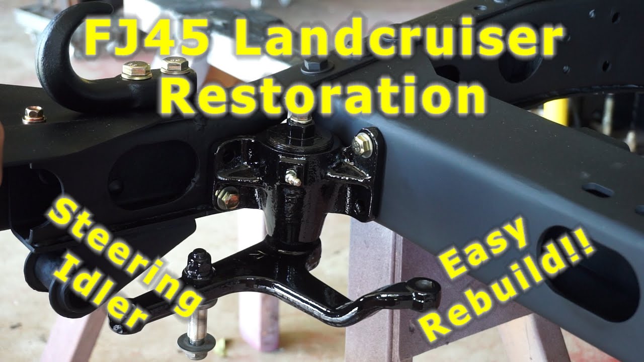 FJ45 Landcruiser Restoration | Steering Idler Box Rebuild | Episode 5
