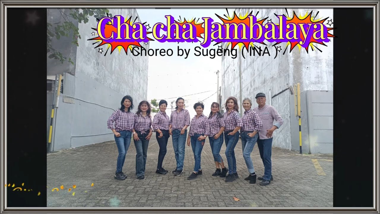 Cha Cha Jambalaya - Line Dance - Choreo by Sugeng (INA) - Demo Citra Sehat - # Maria Capung 
