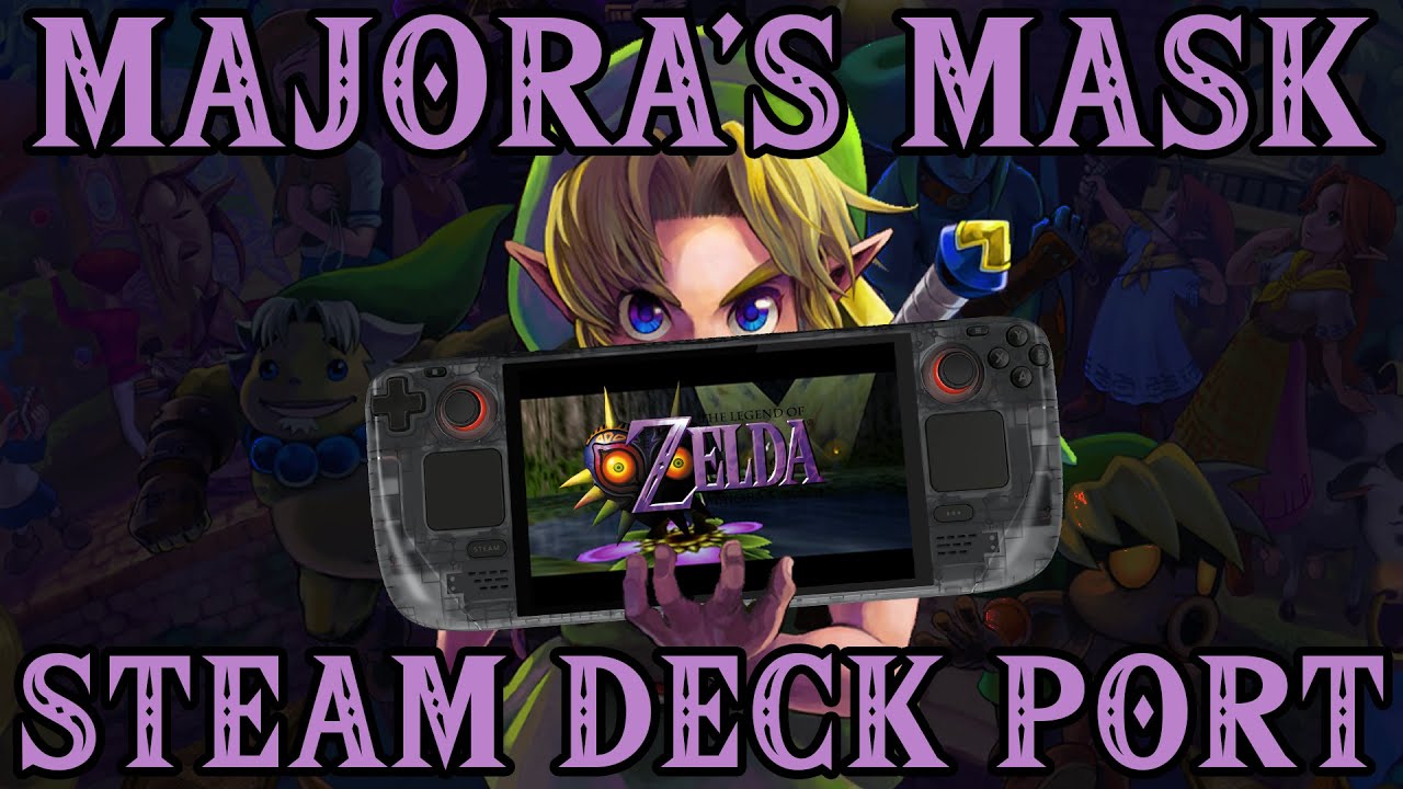 「Majora's Mask PC Port on Steam Deck」