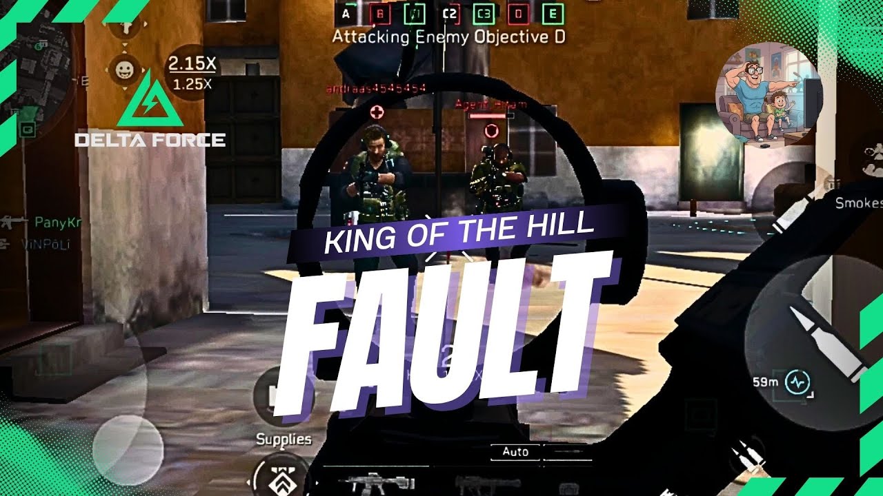 Delta Force Mobile -- King of The Hill Fault arena