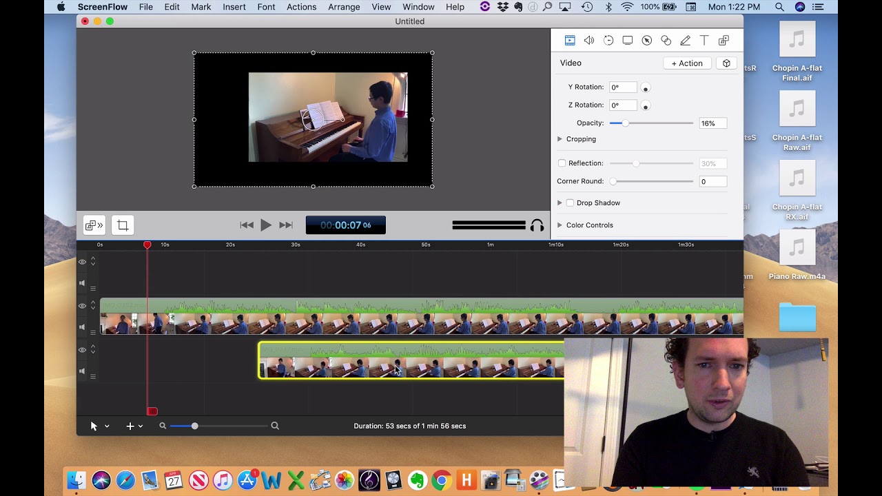 How to Easily Create and Edit Video Lessons and Performances with Screenflow