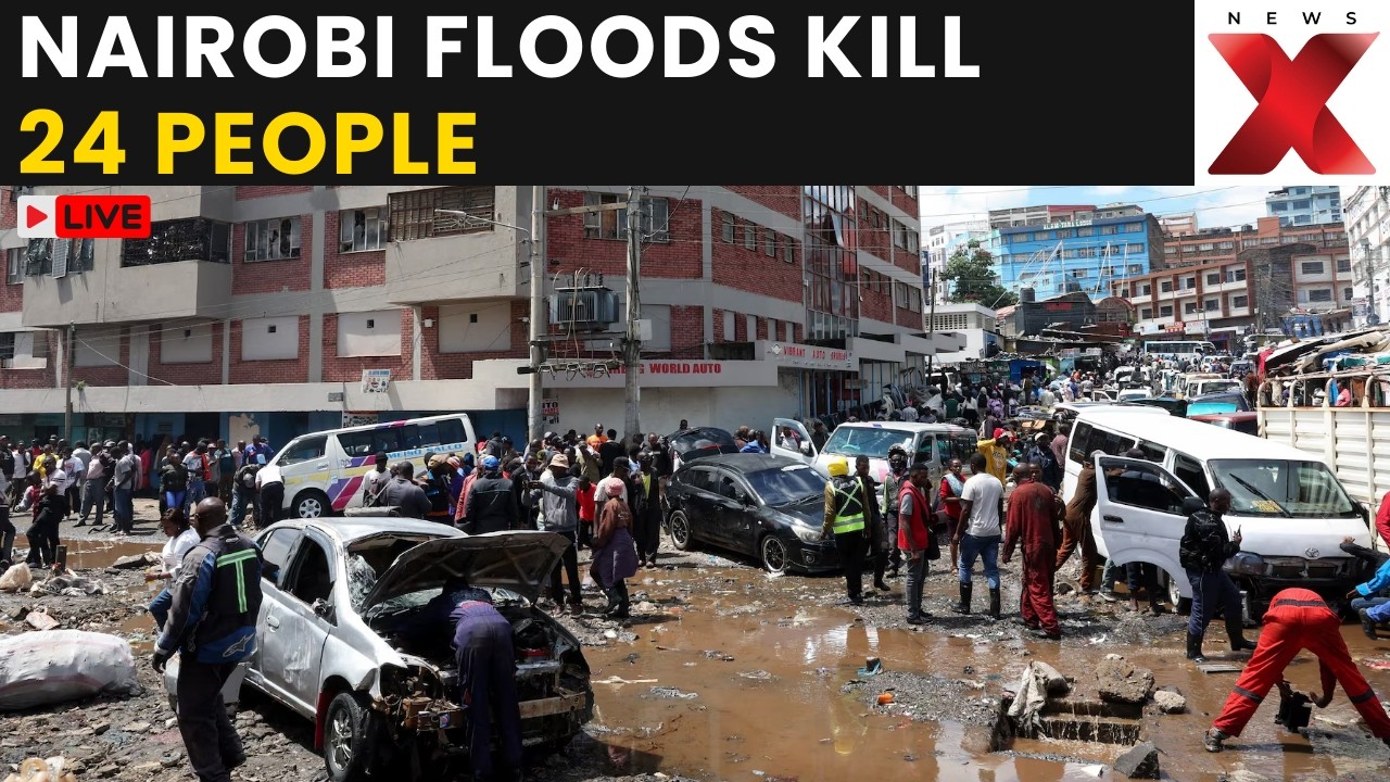 Nairobi Flood LIVE: Death Toll Hits 24, Families Urged To Identify Bodies | Latest News | NewsX
