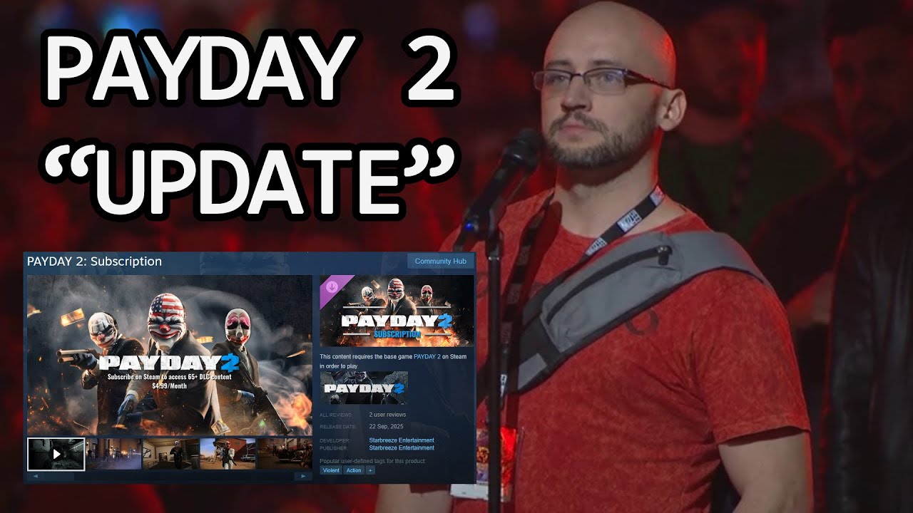 PAYDAY 2 &mdash; Обновление подписки