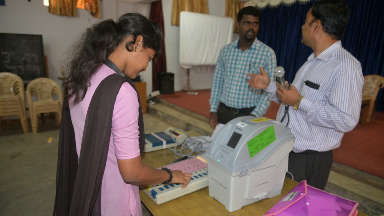 VVPAT demonstration