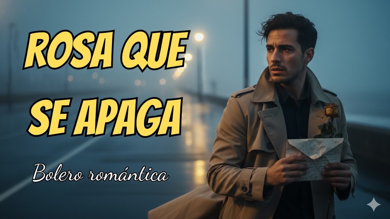 Rosa que se Apaga | Bolero Romántico 2026 | Canción de Desamor para Hombre #bolero #musica #amor