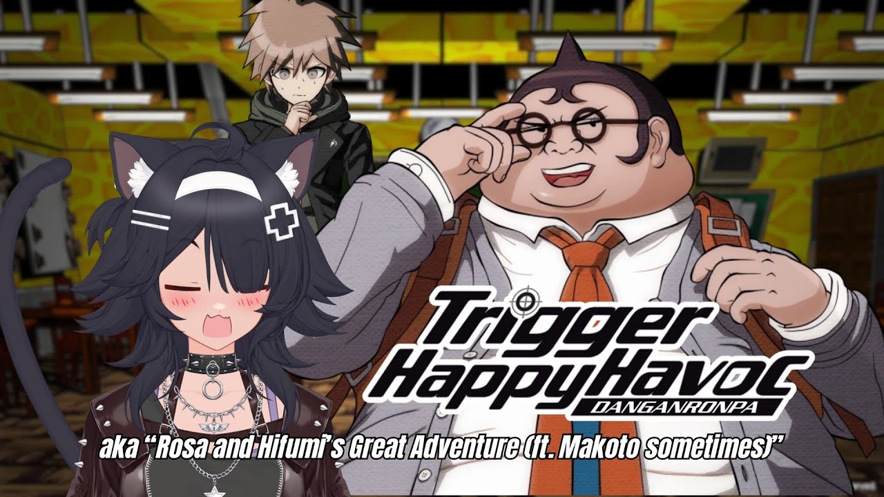 「DANGANRONPA TRIGGER HAPPY HAVOC - 5」people are droppin like flies but at least hifumi's still here