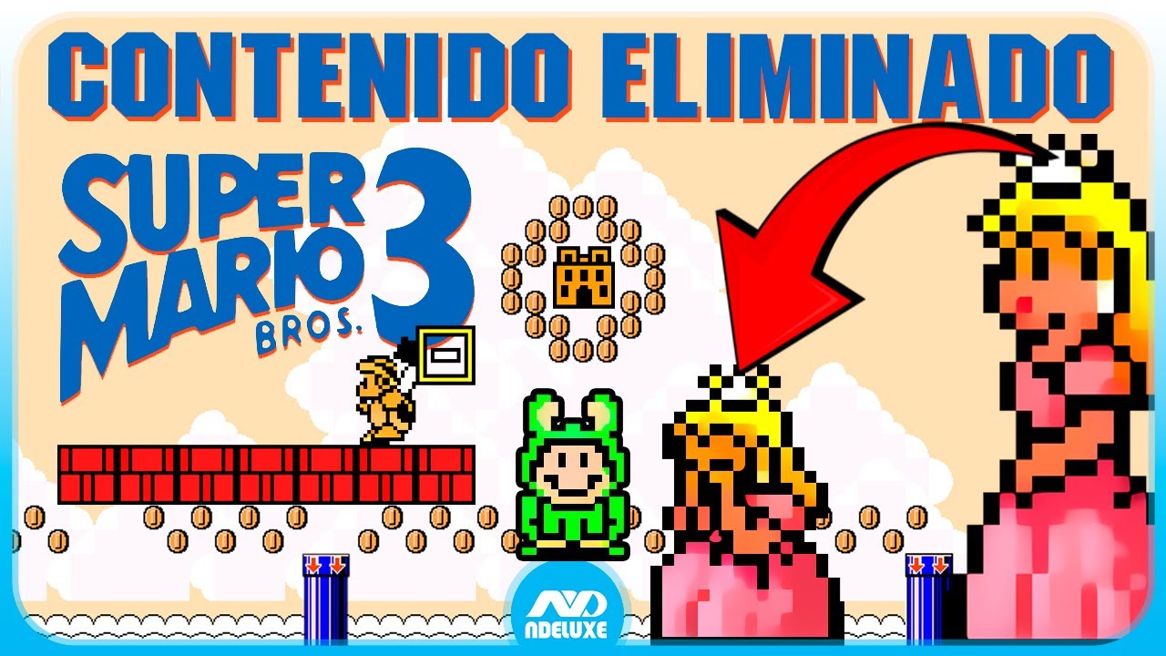 TODO el CONTENIDO ELIMINADO y Beta de SUPER MARIO BROS 3 (Curiosidades y Secretos) | N Deluxe