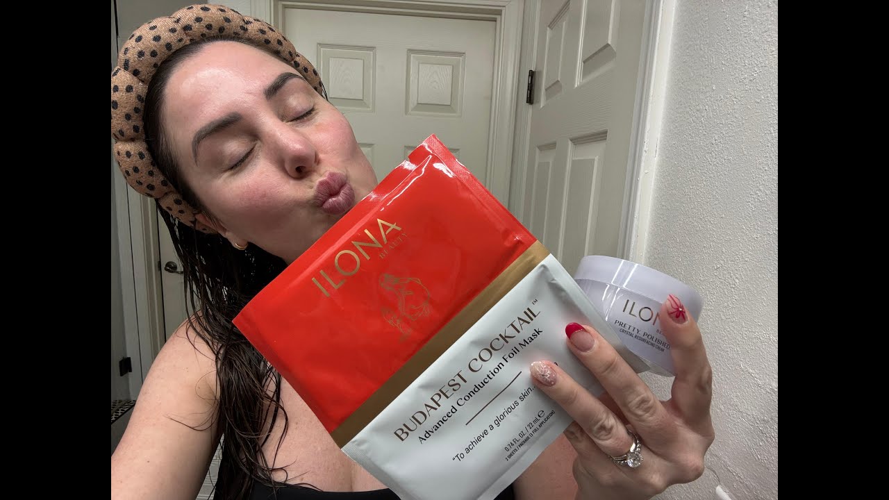 My holy grail skincare duo- ILONA Budapest cocktail mask and pretty polished