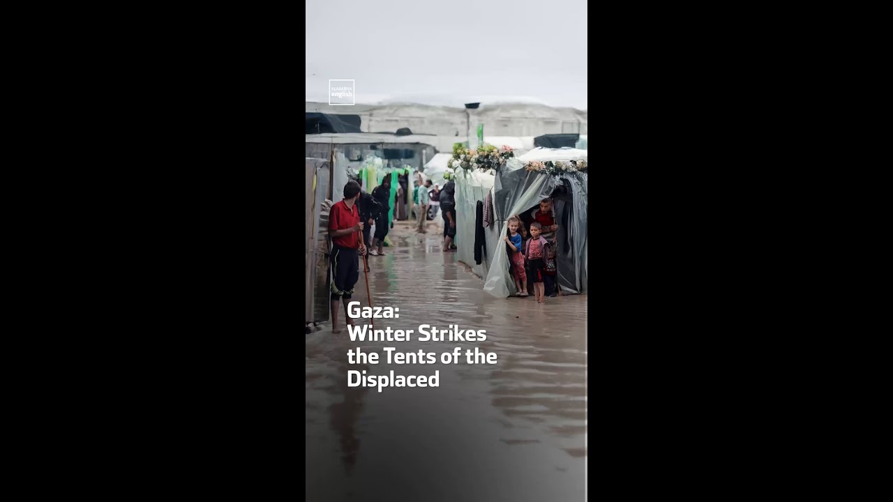 Gaza: Winter Strikes the Tents of the Displaced