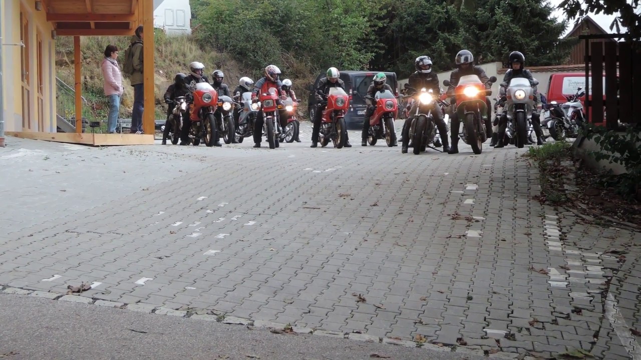 Start to the Ducati Pantah Meeting Trip 2017