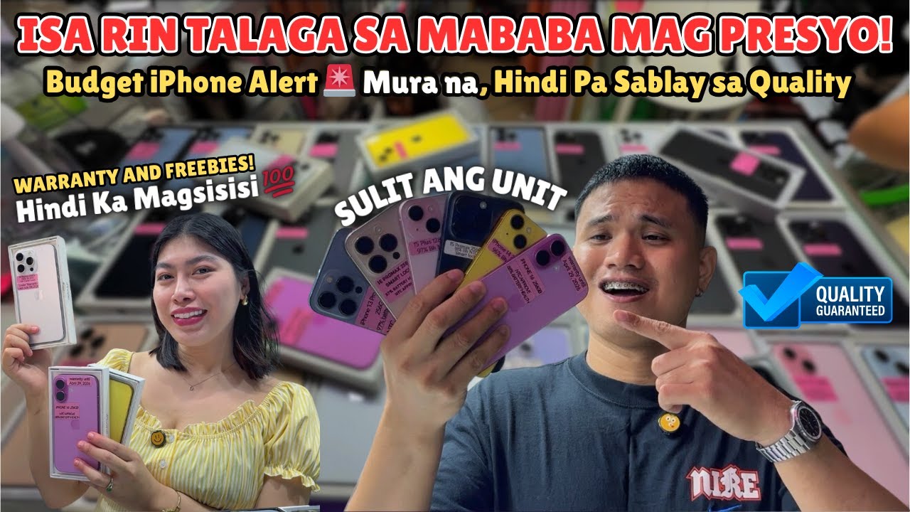 Mas Nag-Baba Presyo ng iPhone Kaya naman GOOD Deals, Pre Loved Units na LEG