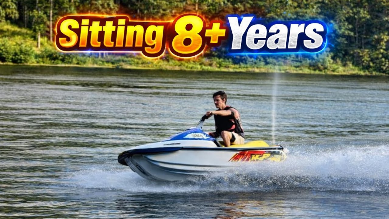 Yamaha Waverunner III First Run in 8+ Years