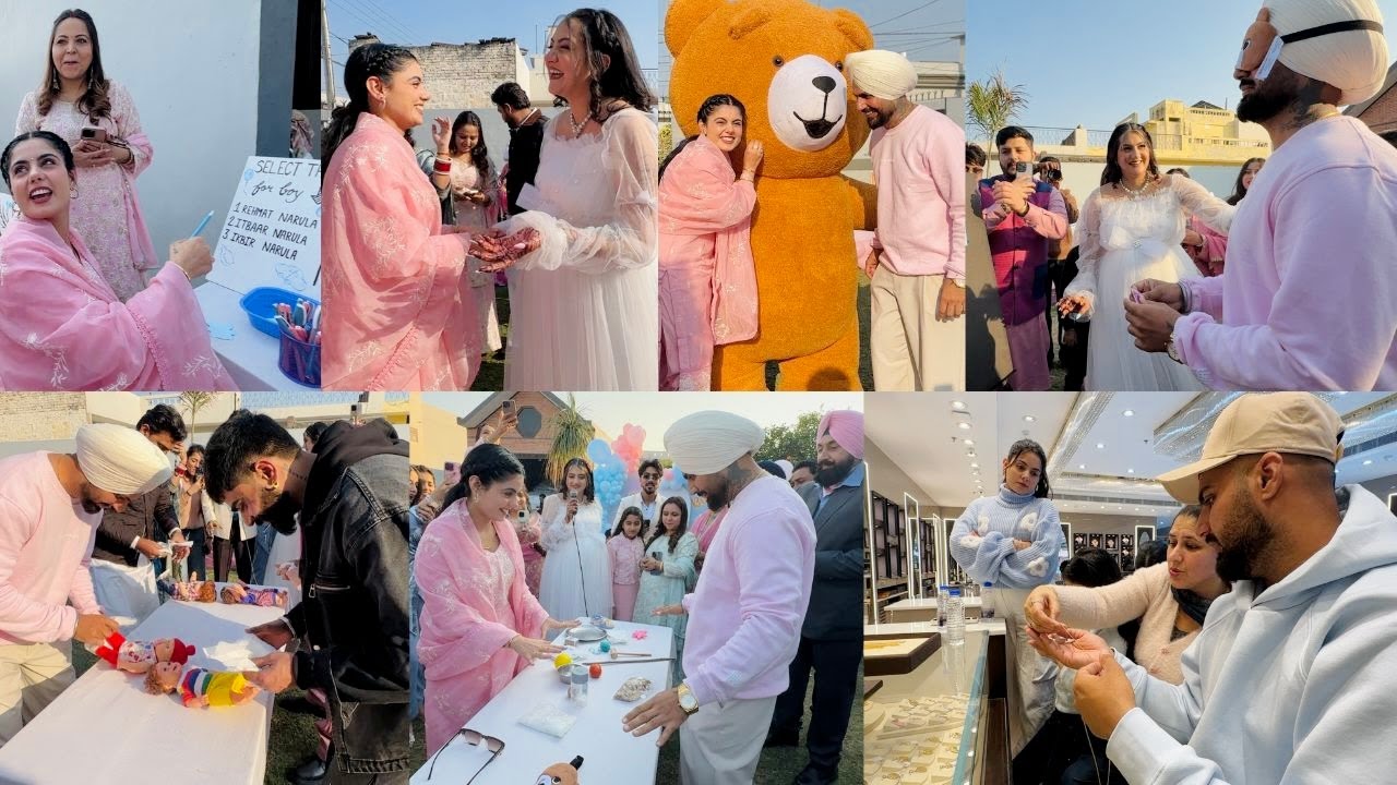 BABY BOY OR BABY GIRL | BABY SHOWER CELEBRATION | GOLD DE GIFTS | COUPLE GAMES | INDER & KIRAT