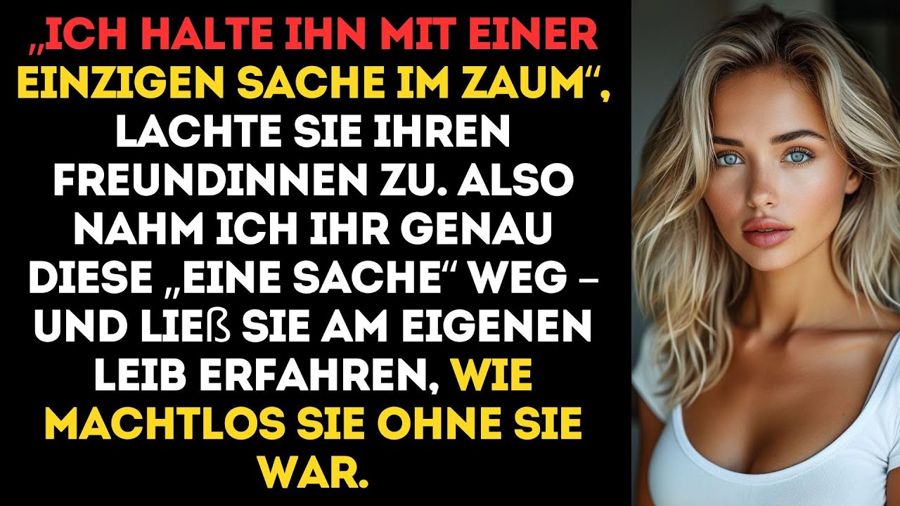 Meine Frau scherzte, sie kontrolliere mich mit einer einzigen Sache–doch meine gelassene Reaktion...